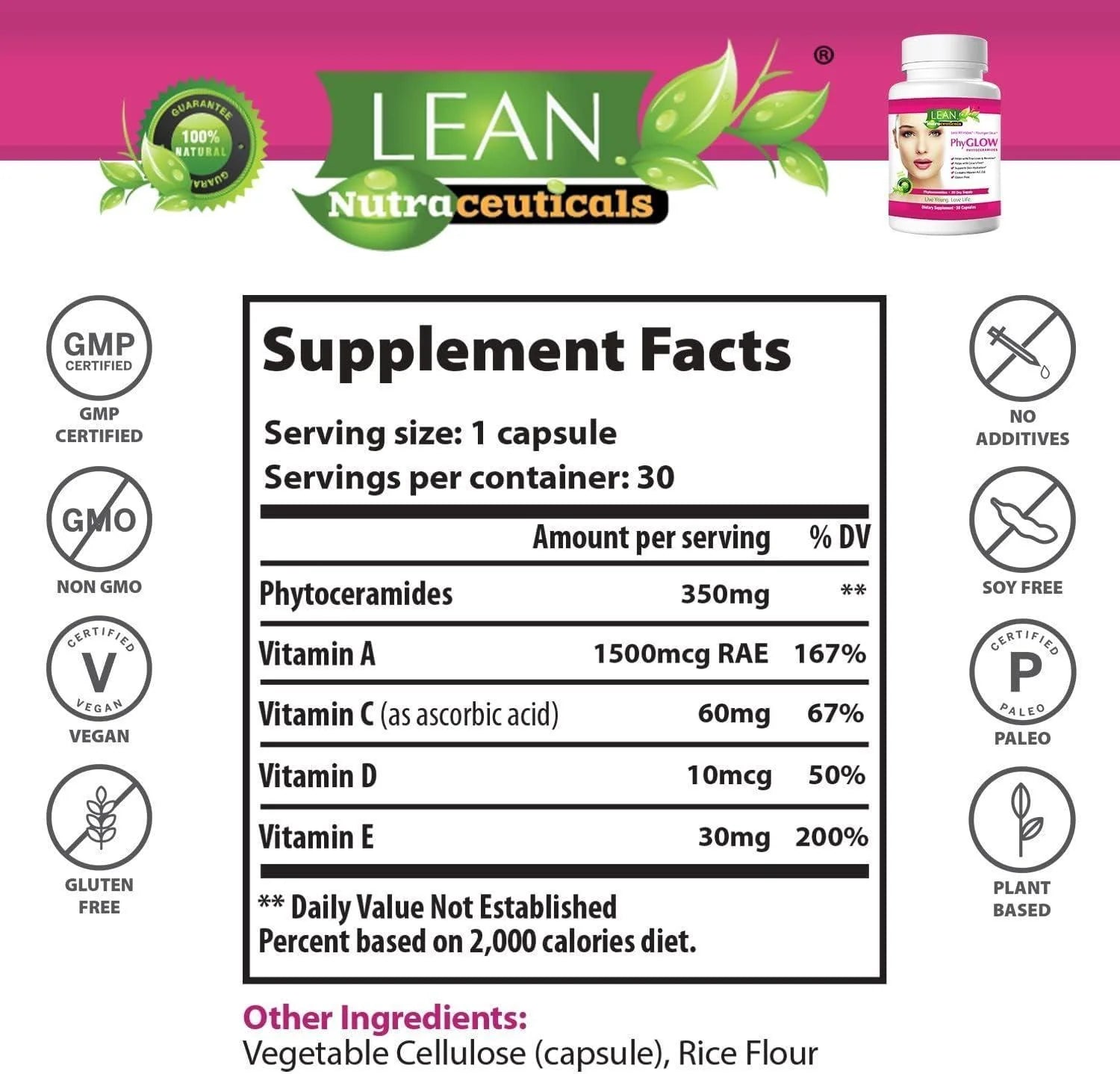 Natural Skincare Supplement