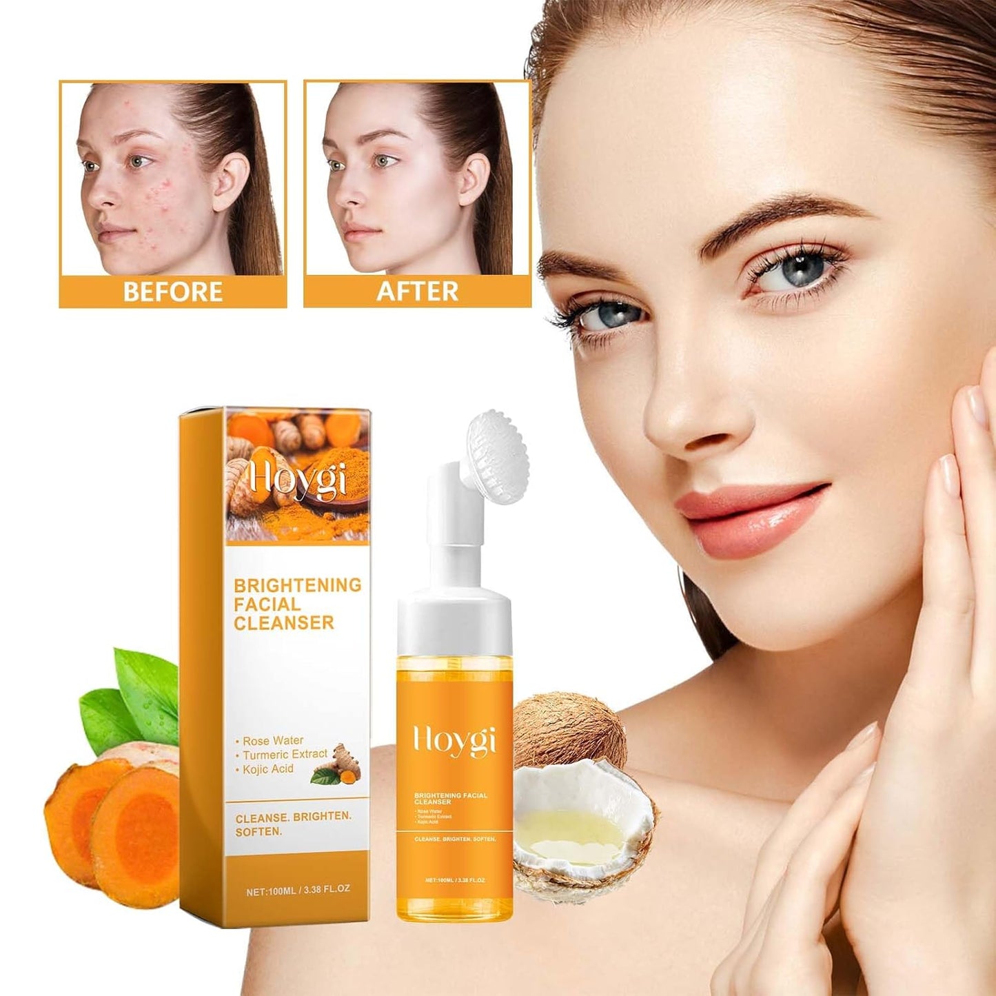 Turmeric Foaming Cleanser for All Skin